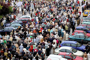 Religious procession in Wroclaw, Poland /2008/