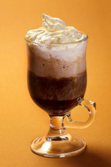 Hot drink dessert