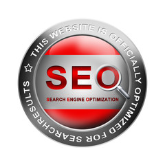 search engine optimization, button red