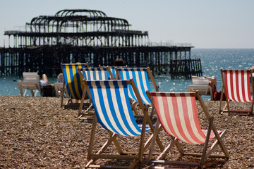 beach chairs