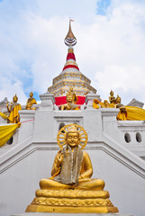 View of buddha statue in gold