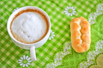 cappuccino breakfast