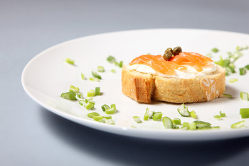 Traditional Jewish sandwich