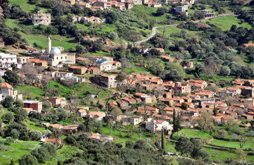 Fototapeta na wymiar village en grande Kabylie