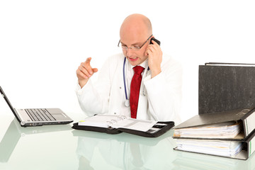 Diskussion am Telefon