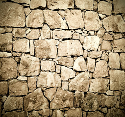 Background of stone wall texture