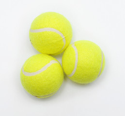 Three Tennis Balls