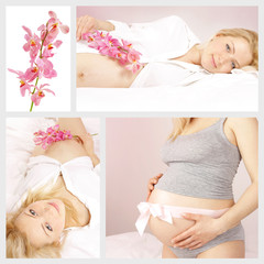Pregnancy collage