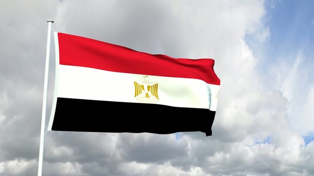 011 - Flagge von &Auml;gypten