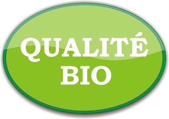 bouton qualité bio