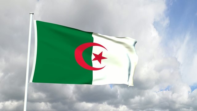 013 - Flagge von Algerien