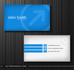 Set of creative business cards