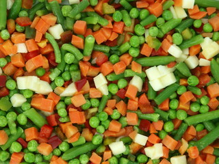 Frozen mixed vegetables