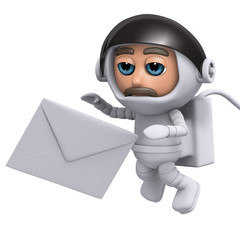 3d Astronaut writes a letter home