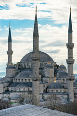 The Blue Mosque, Istanbul, Turkey.