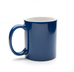 blue mug