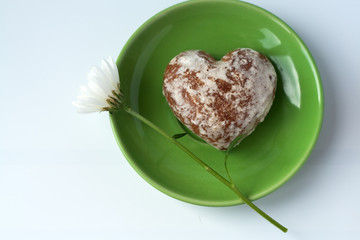 Cookies and a flower