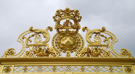 Fototapeta na wymiar Gates of Versailles