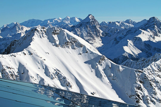 Fototapeta Alpenpanorama