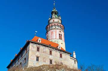 Obraz premium Castle in Cesky Krumlov