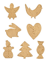 Gold figures