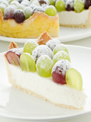 Grape tart