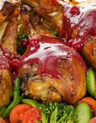Roasted turkey