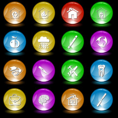 Vector set of interface element