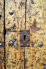 Old keyhole.