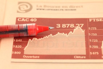 Analyzing the french stock market