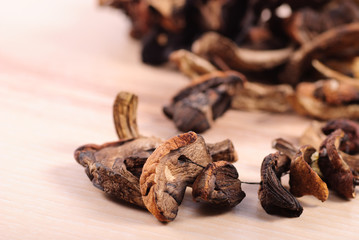 Dried mushrooms