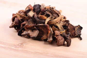 Dried mushrooms