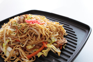Cooking of Japanese Yakisoba, Fried noodles