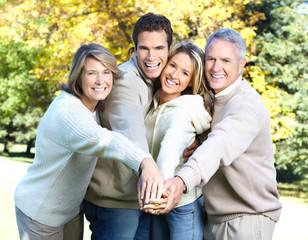Obraz premium Happy family