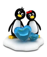 Penguin Couple