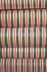 Old stacked book texture