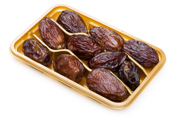 Dates in box