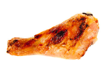 Grilled chicken drumstick