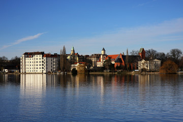 Fototapeta premium Freizeit und Erholung in Treptow Köpenick Berlin