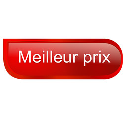 meilleur prix sur bouton design rouge