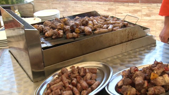 barbecue buffet