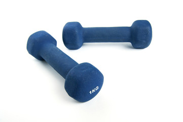 A pair of dumbbells