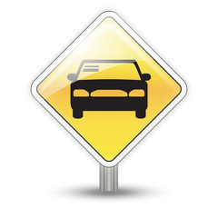 Symbole glossy vectoriel automobile 03