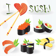 I love sushi