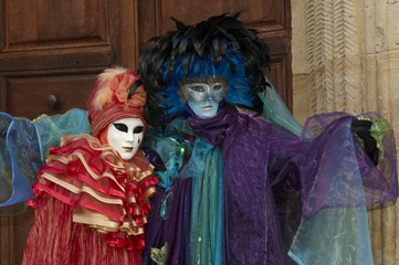 Obraz premium carnaval vénitien de rosheim en alsace