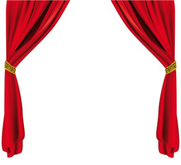 Rideau ouvert