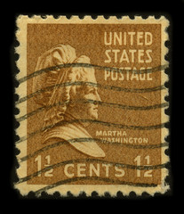 Postage stamp.