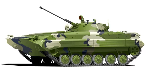 Wall murals Military Infantry fighting vehicle