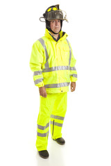 Firefighter Full Body Isolated