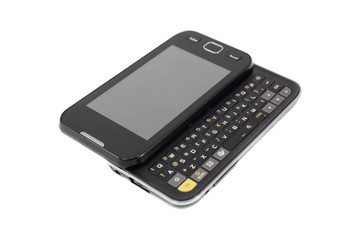 Mobile phone with the keyboard